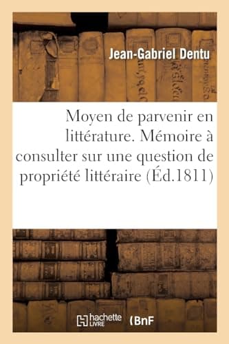 Moyen de parvenir en littérature