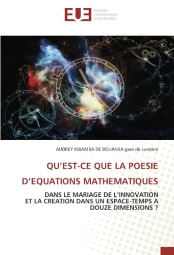 QU'EST-CE QUE LA POESIE D'EQUATIONS MATHEMATIQUES