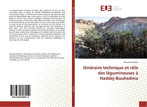 Itineraire technique et role des legumineuses A Haddej-Bouhedma