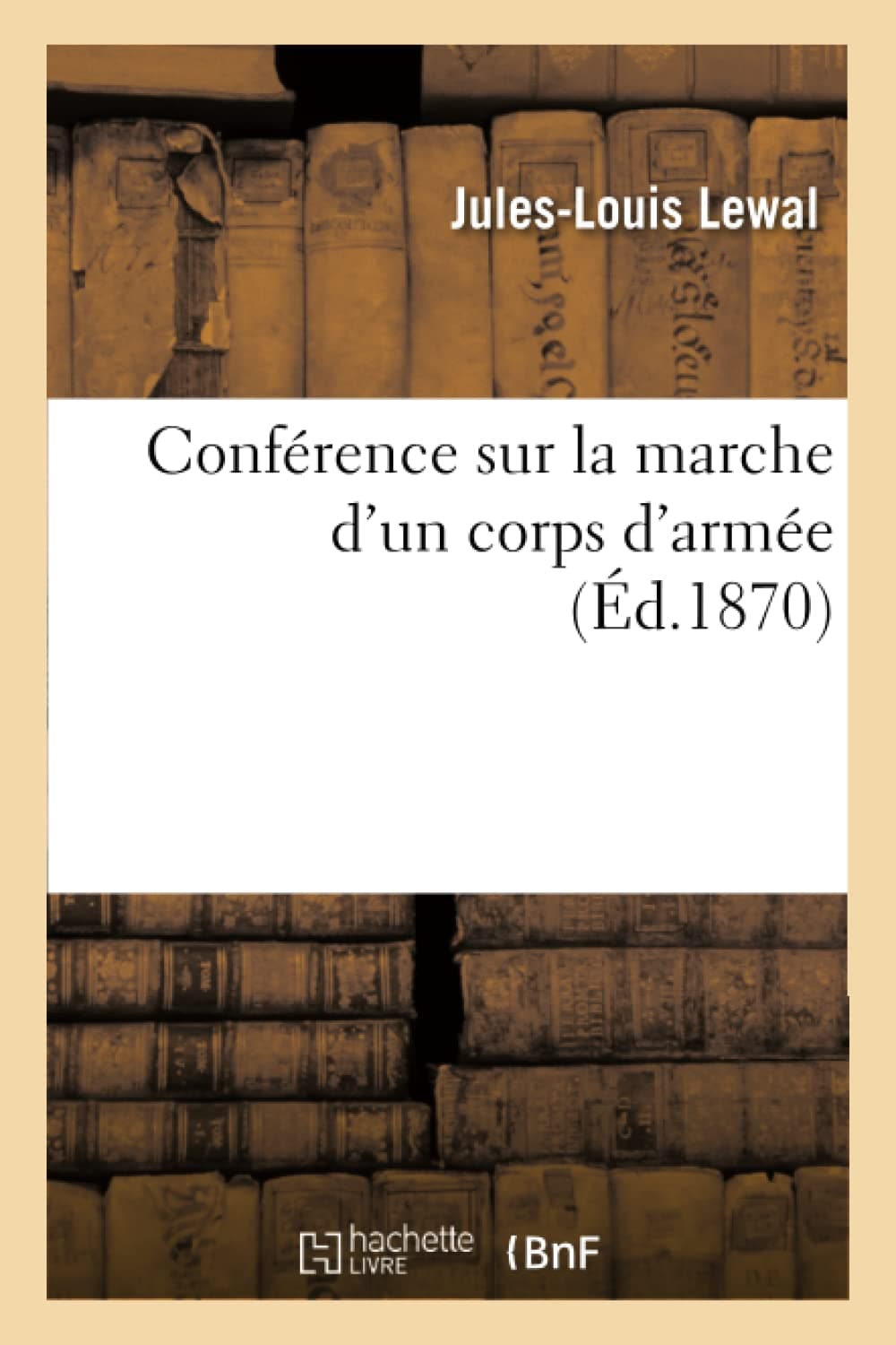 Conférence sur la marche d'un corps d'armée